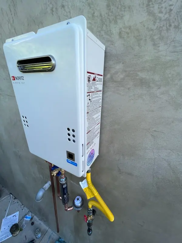Tankless water heater installation for Canton homes